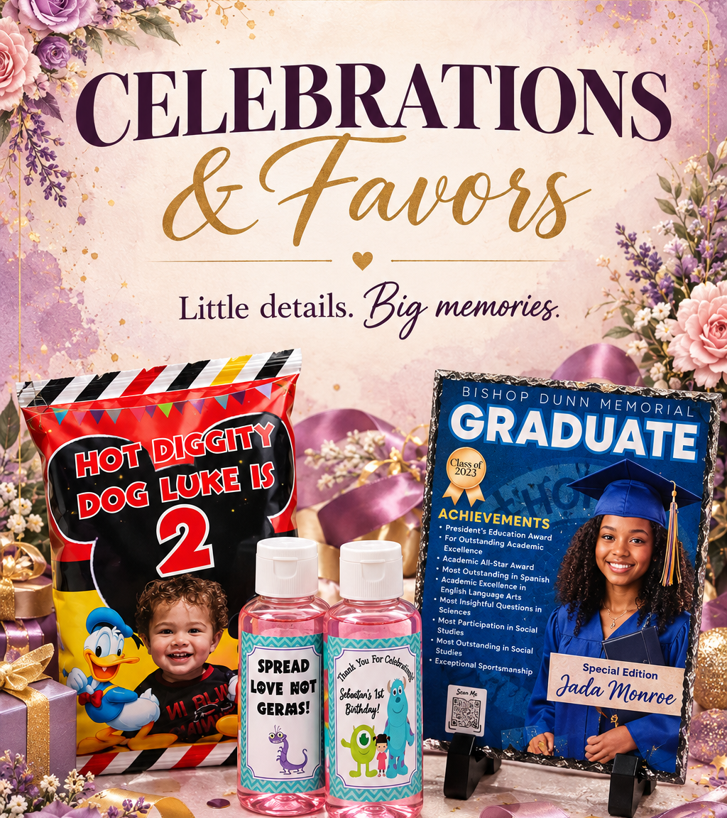 Celebrations & Favors
