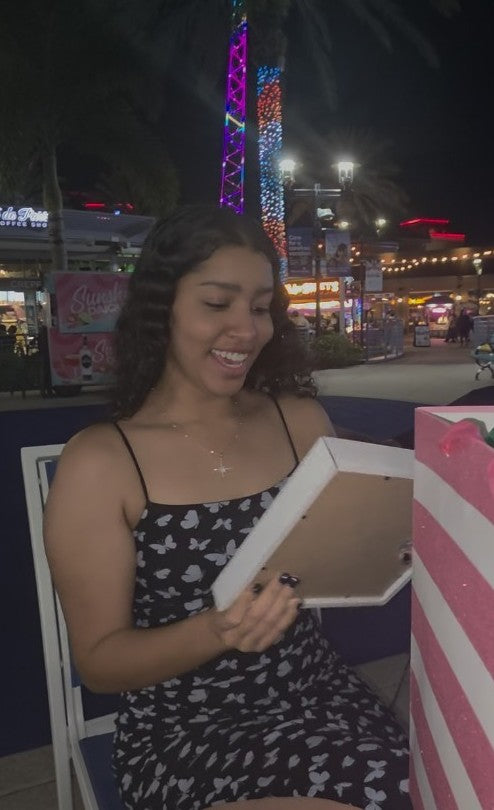 That smile when the gift means more than they expected. Her 23rd golden birthday celebrated a season of growth with something created just for her.